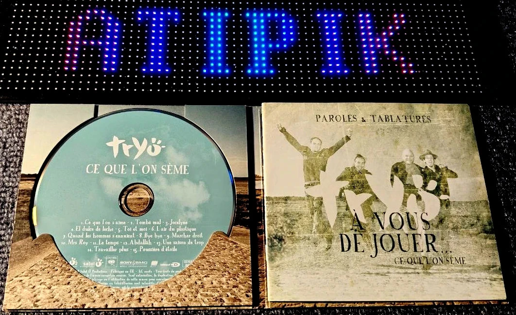 🌿 Tryo - Ce Que L'On Séme - 15 Titres + Bonus Vidéo - Sony BMG 2008 🎹 – photo 3